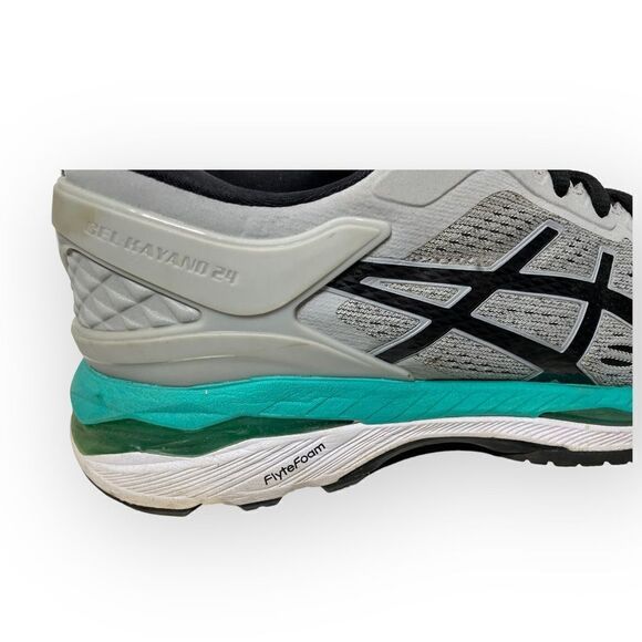 Asics Womens Gel Kayano 24 T799N Gray Running Shoes Sneakers Size 7.5 - Picture 3 of 9